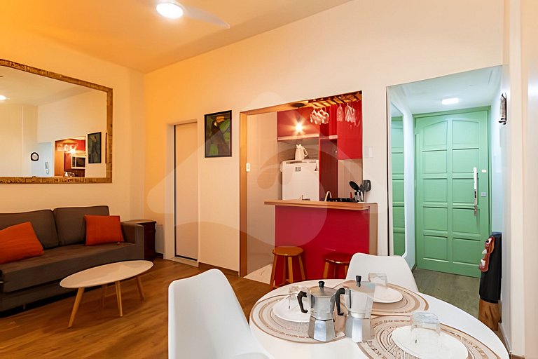 4-min walk to Copacabana Beach | Beautiful Decor