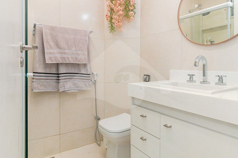 2 min de Copacabana | Moderno y confortable