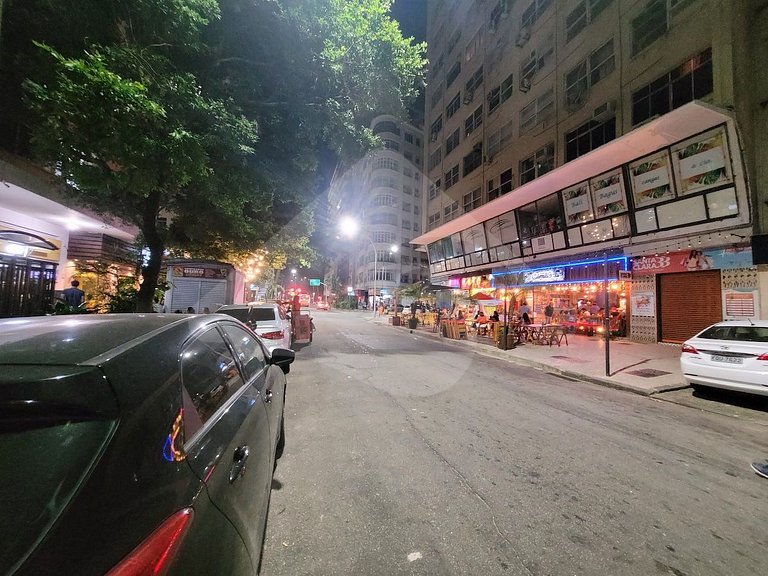 2 min de Copacabana | Moderno y confortable