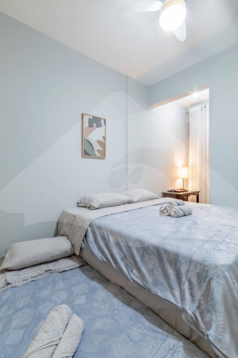 2 minutes from Leme Beach | Do everything on foot