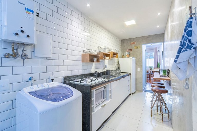 2 minutes from Leme Beach | Do everything on foot