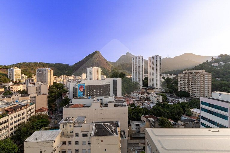 Studio Aconchegante c/ Vista p/ Cristo Redentor