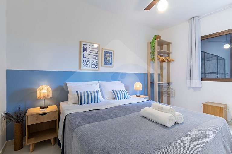 A 9 min de la playa | Remodelado y Acogedor.