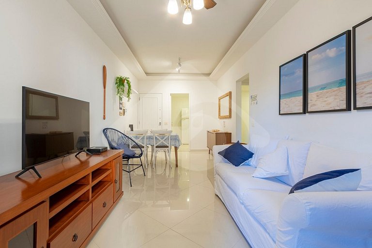 A 9 min de la playa | Remodelado y Acogedor.