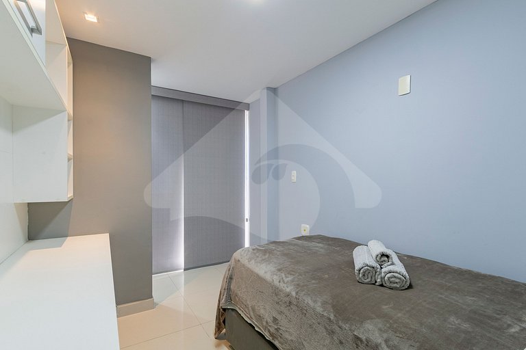Cobertura na Frente da Praia com Jacuzzi e Suítes