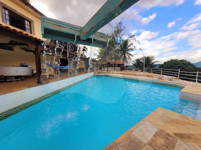 10 quartos | Piscina com cascata e incrível vista