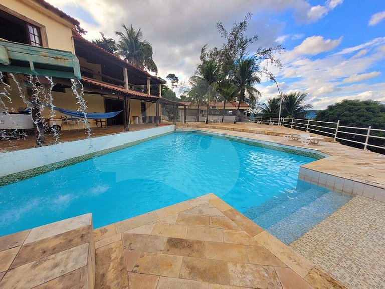 10 quartos | Piscina com cascata e incrível vista
