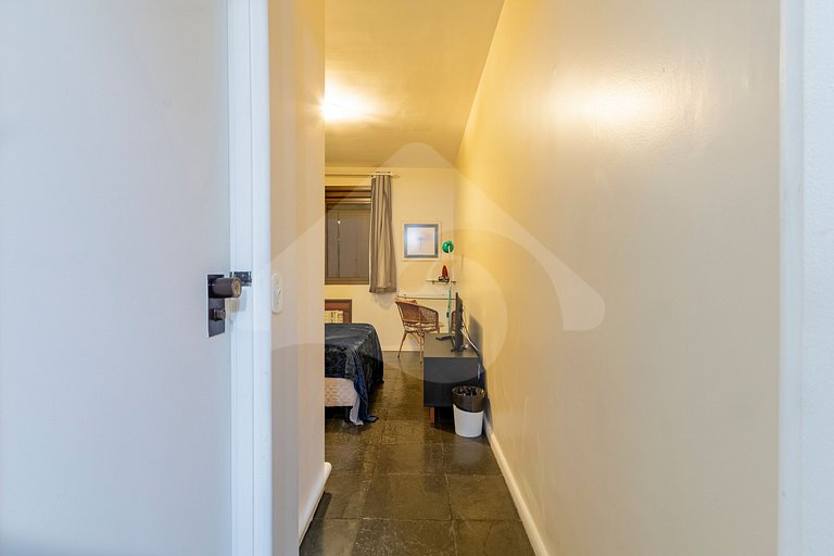 Copa Posto 4 | Suíte em Hotel c/ Hidro e Academia