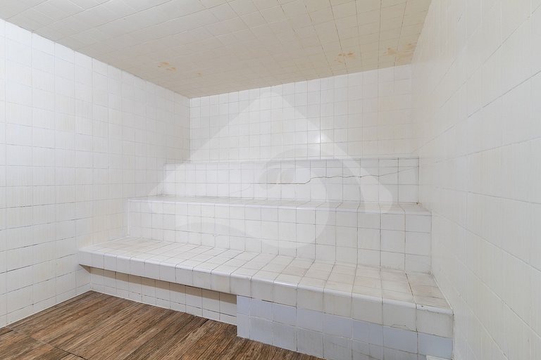 8 min da praia|Suíte em Hotel c/ Hidro e Academia
