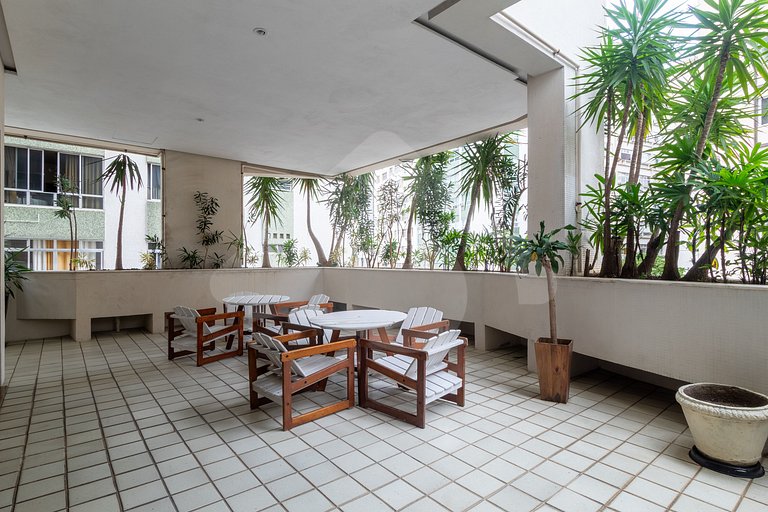 Copa Posto 4 | Suíte em Hotel c/ Hidro e Academia