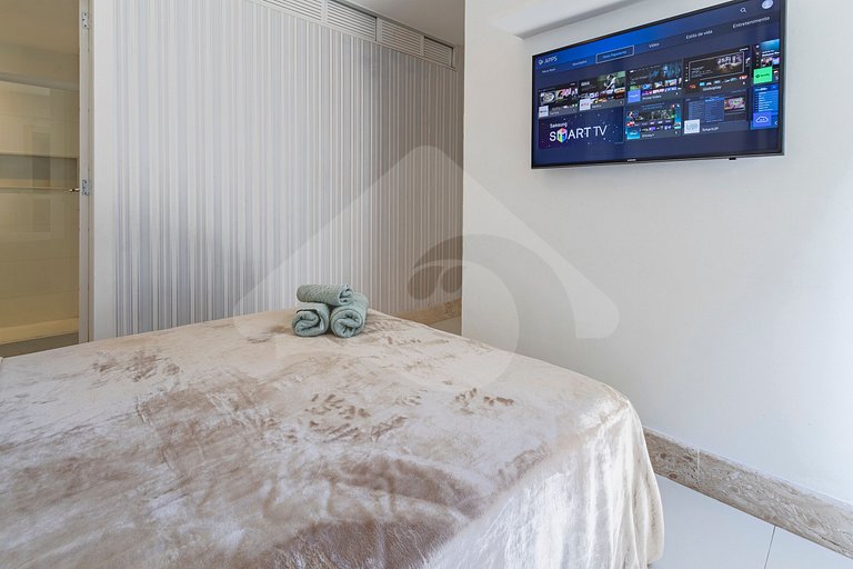 Em frente a Praia: Cobertura Duplex de Luxo com Espaço Gourm