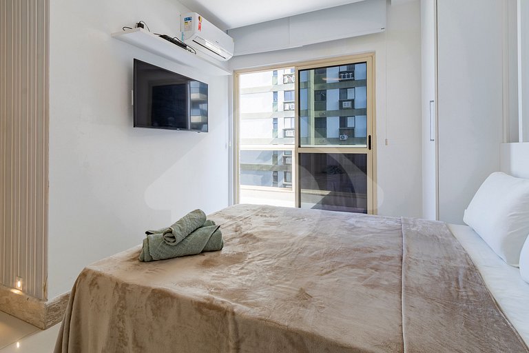 Em frente a Praia: Cobertura Duplex de Luxo com Espaço Gourm