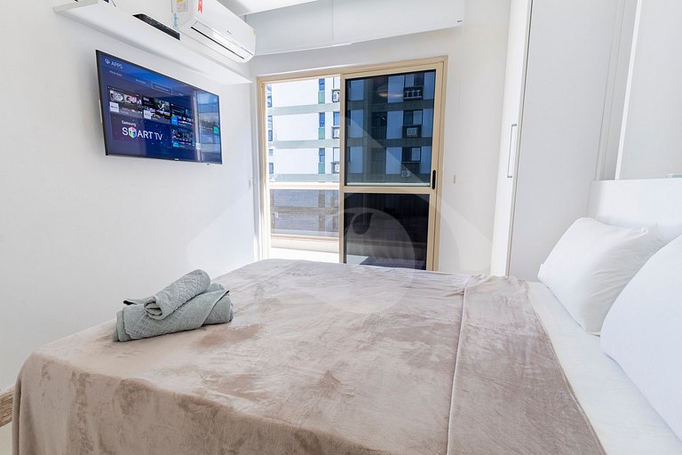 Beachfront: Luxury Duplex Penthouse with Gourmet Area in Bar