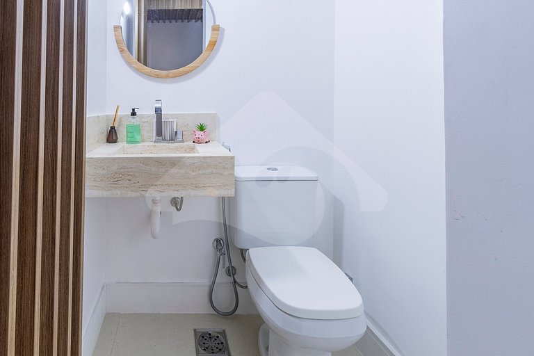 Vista al Mar: Dúplex de Lujo con Área Gourmet