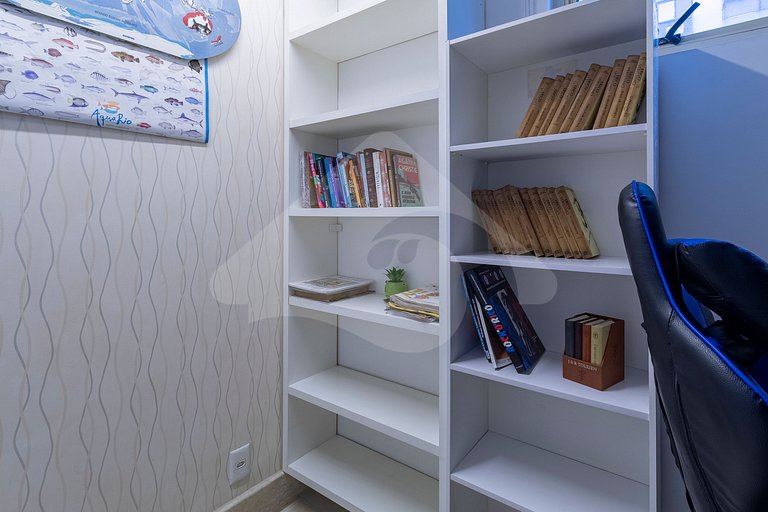 Em frente a Praia: Cobertura Duplex de Luxo com Espaço Gourm
