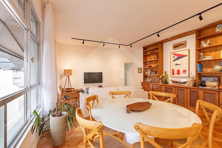 3 min de la playa de Ipanema | Amplio y espacioso