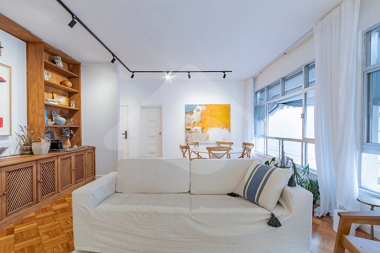 3 min from Ipanema Beach | Spacious and Airy