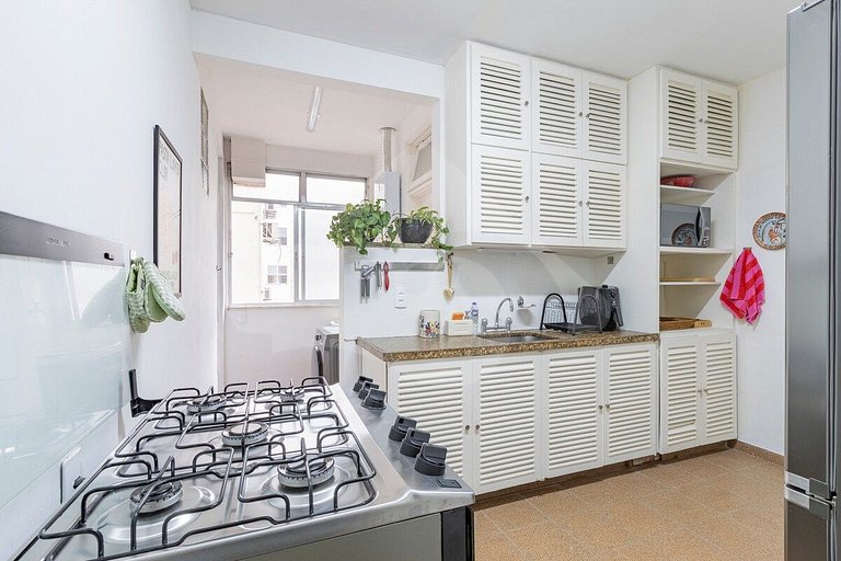 3 min de la playa de Ipanema | Amplio y espacioso