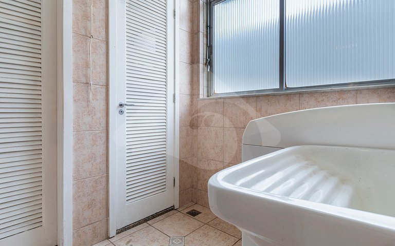 6 min a pé da Praia de Copa | Piscina e Sauna