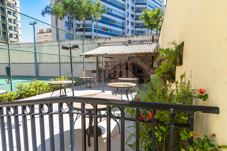 Em frente a Praia: Cobertura Duplex de Luxo com Espaço Gourm