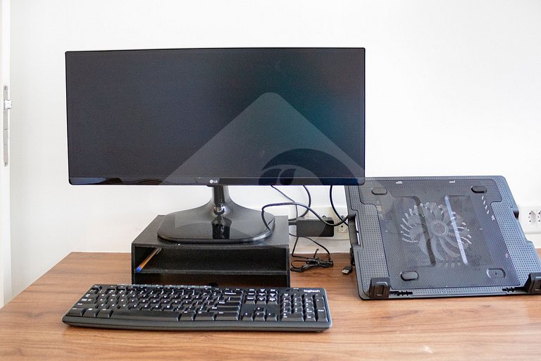 Todo equipado para seu bebê! Escritório e Garagem