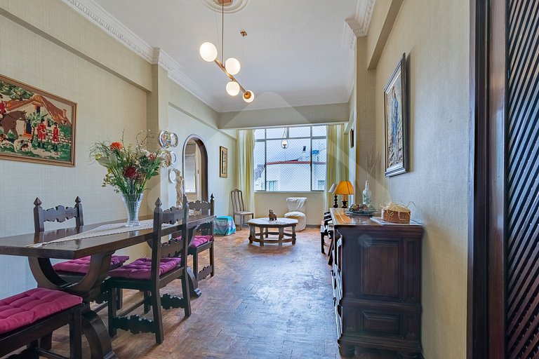 A 5 min del metro | Encanto clásico playa