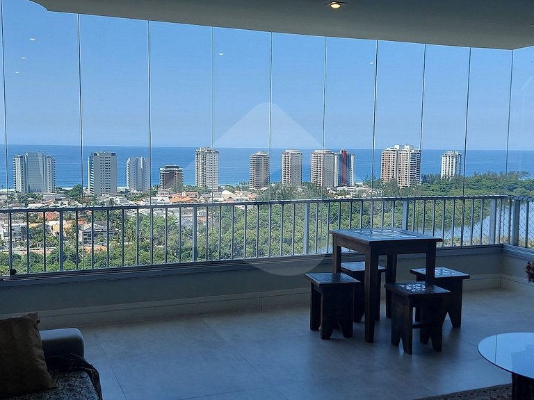 Cobertura praia, conforto e lazer Barra da Tijuca