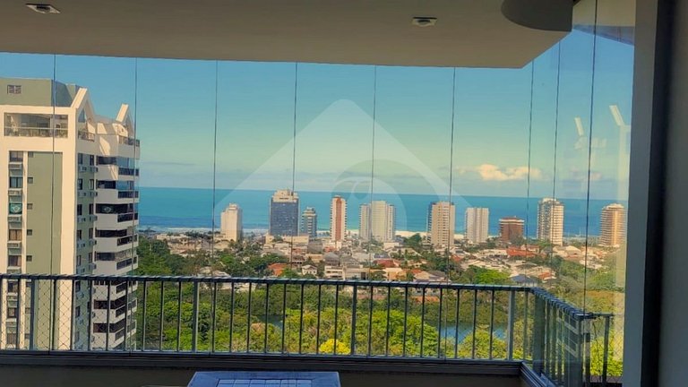 Cobertura praia, conforto e lazer Barra da Tijuca
