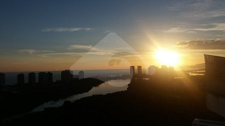 Cobertura praia, conforto e lazer Barra da Tijuca