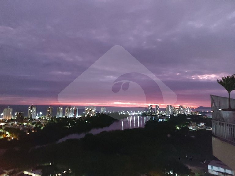 Cobertura praia, conforto e lazer Barra da Tijuca
