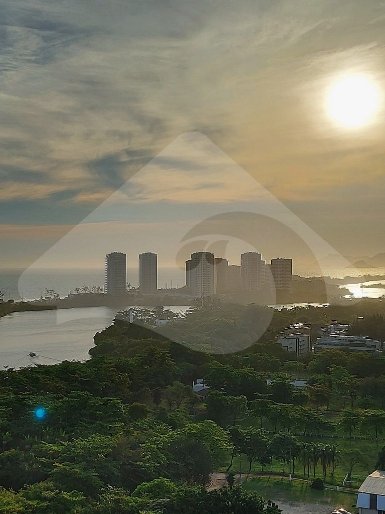 Cobertura praia, conforto e lazer Barra da Tijuca