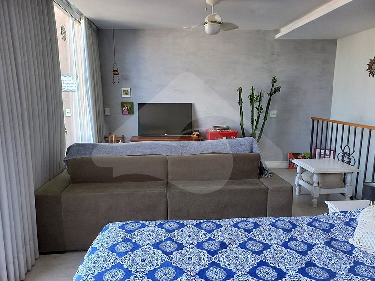 Cobertura praia, conforto e lazer Barra da Tijuca