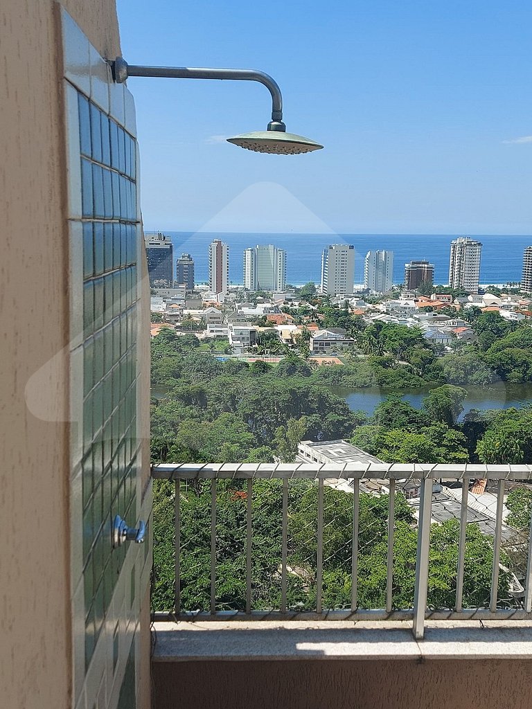 Cobertura praia, conforto e lazer Barra da Tijuca