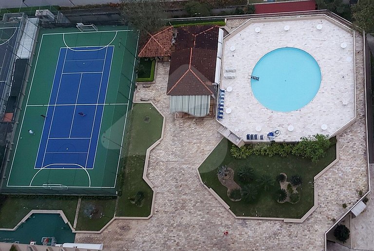 Cobertura praia, conforto e lazer Barra da Tijuca
