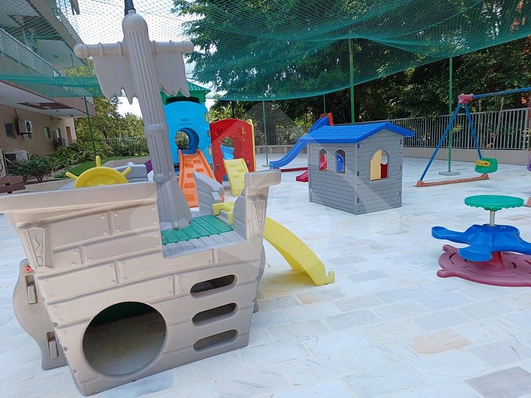 Cobertura praia, conforto e lazer Barra da Tijuca