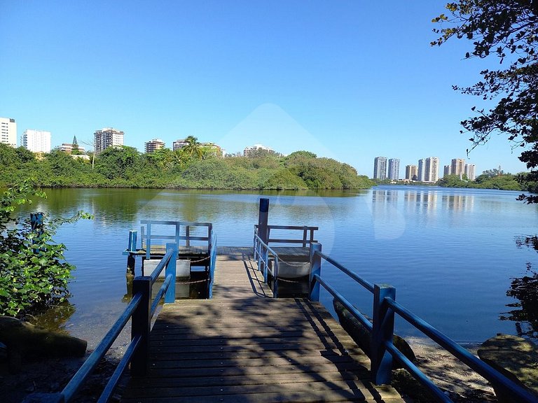 Cobertura praia, conforto e lazer Barra da Tijuca