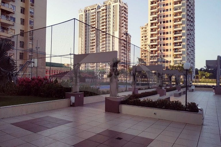 Linda Vista c/ Varanda e Banheira a 8 min da praia