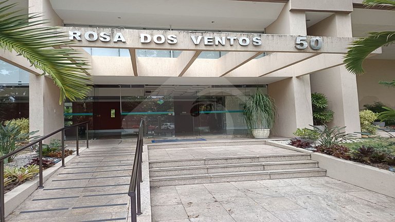 Vista Panorâmica Mar e Lagoa! | Cobertura c/ Terraço Privati