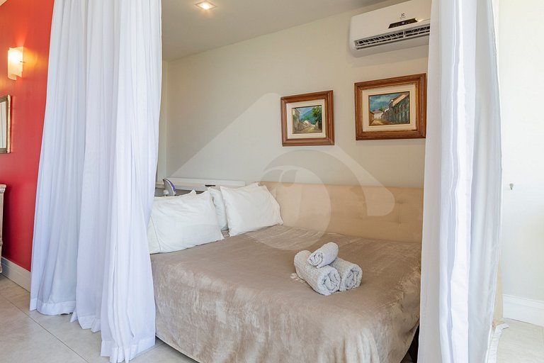 Cobertura Duplex: Praia a 10 min & Vista Incrível