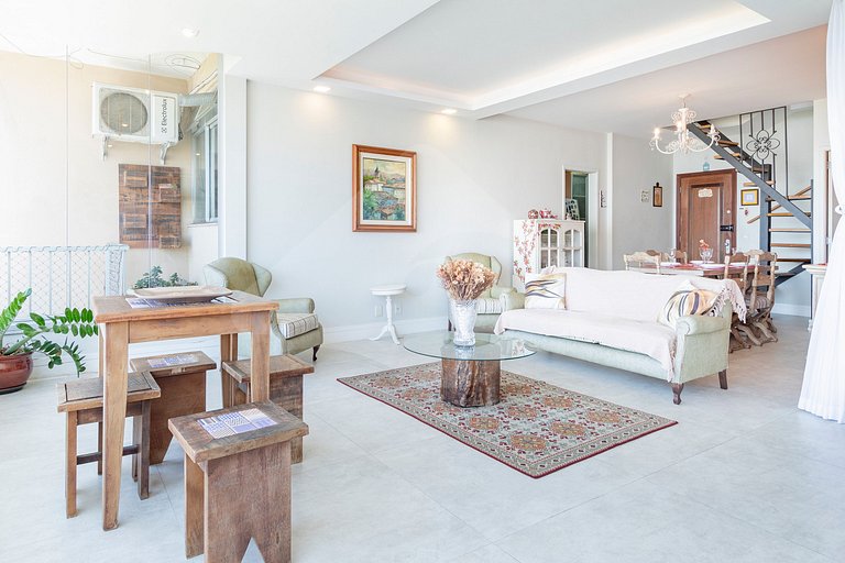 Duplex Penthouse: 10 min to Beach & Amazing View