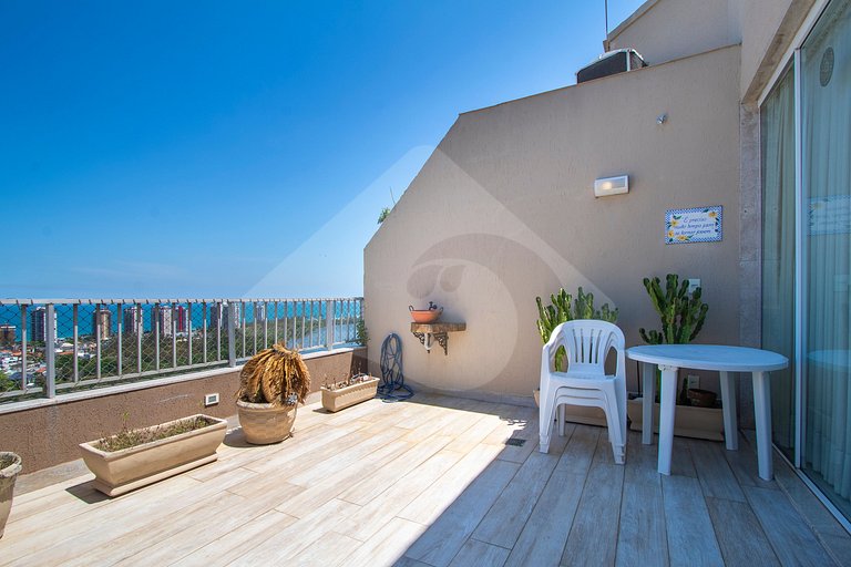 Duplex Penthouse: 10 min to Beach & Amazing View