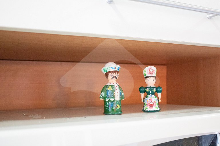 Cobertura Duplex: Praia a 10 min & Vista Incrível