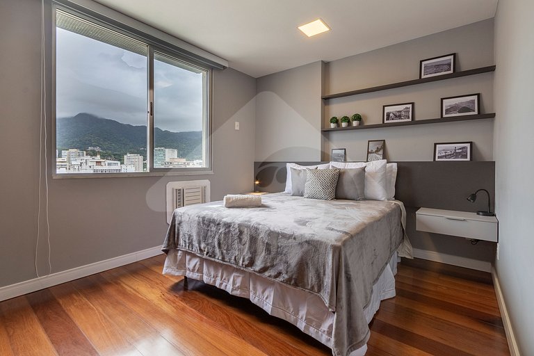 5 min a pé da praia do Leblon | Conforto e estilo