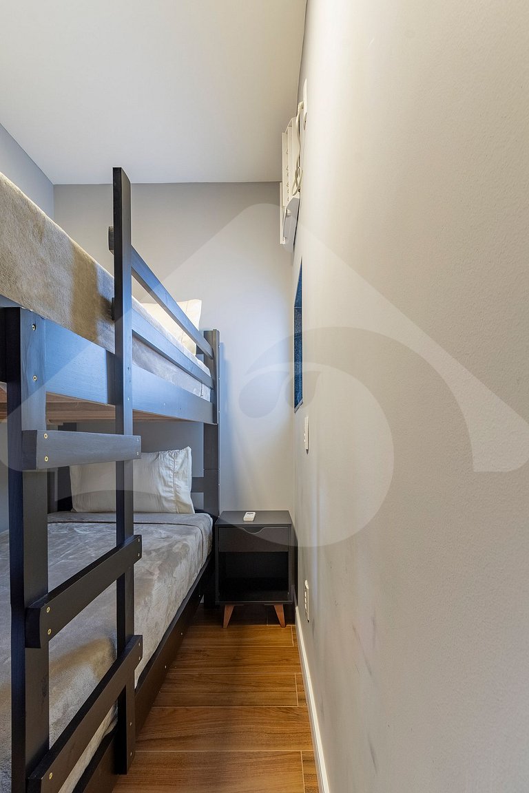 2 Quartos Reformado Ideal para Temporada - Coração do Leblon