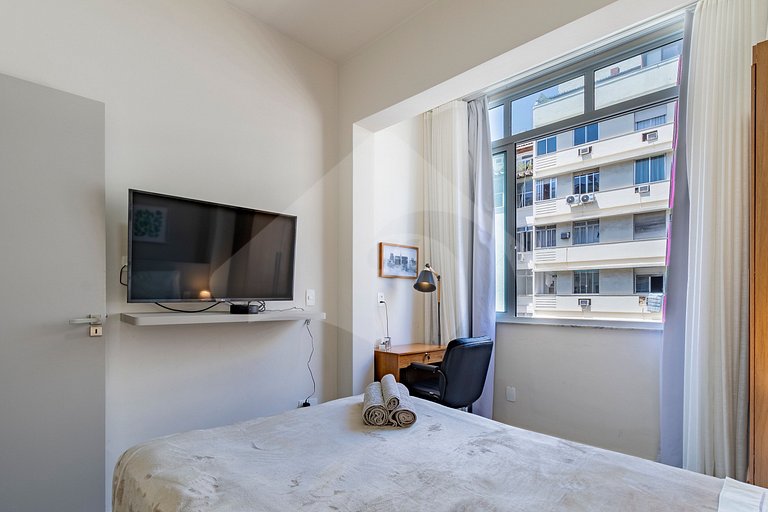 2 min a pie de playa de Copacabana | Renovado