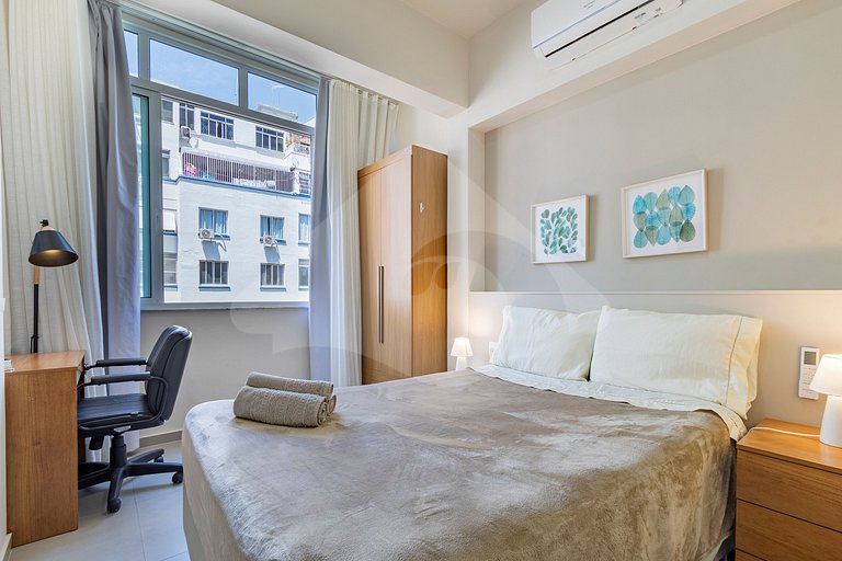 2-min walk from Copacabana beach |Cozy & Renovated