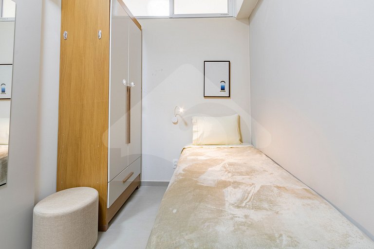 2 min a pé da praia de Copa |Excelente localização