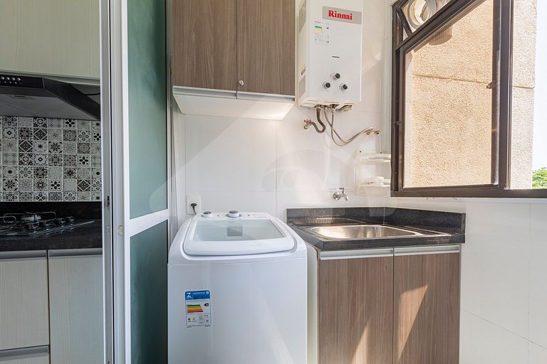 Refugio entre Copacabana e Ipanema, vista única