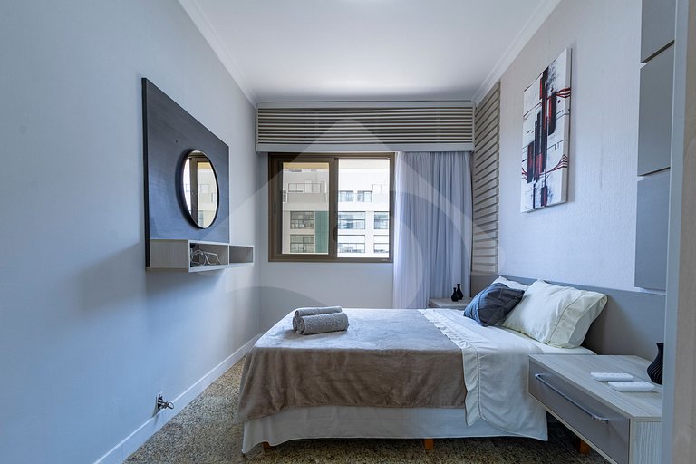 Refugio entre Copacabana e Ipanema, vista única