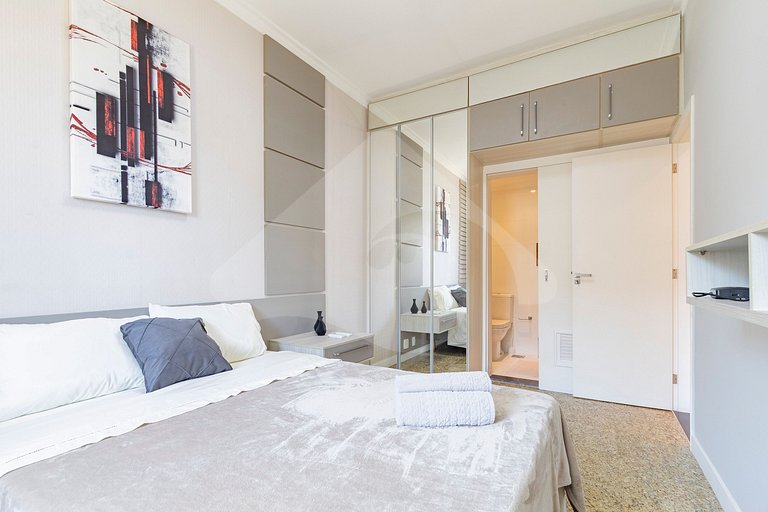 Refugio entre Copacabana e Ipanema, vista única